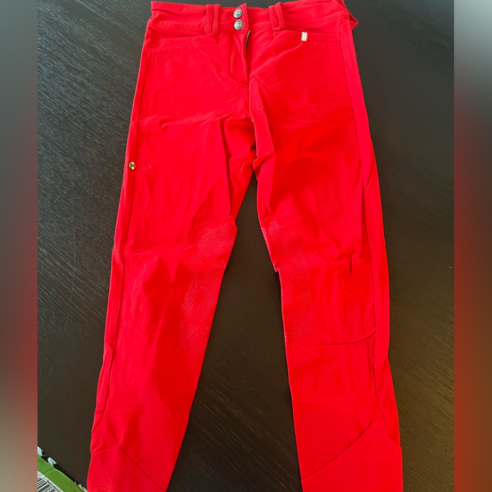 For Horses Girls Red Breeches 14